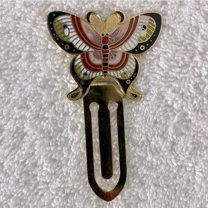 5/$35 Vintage Colourful Metal Butterfly Bookmark